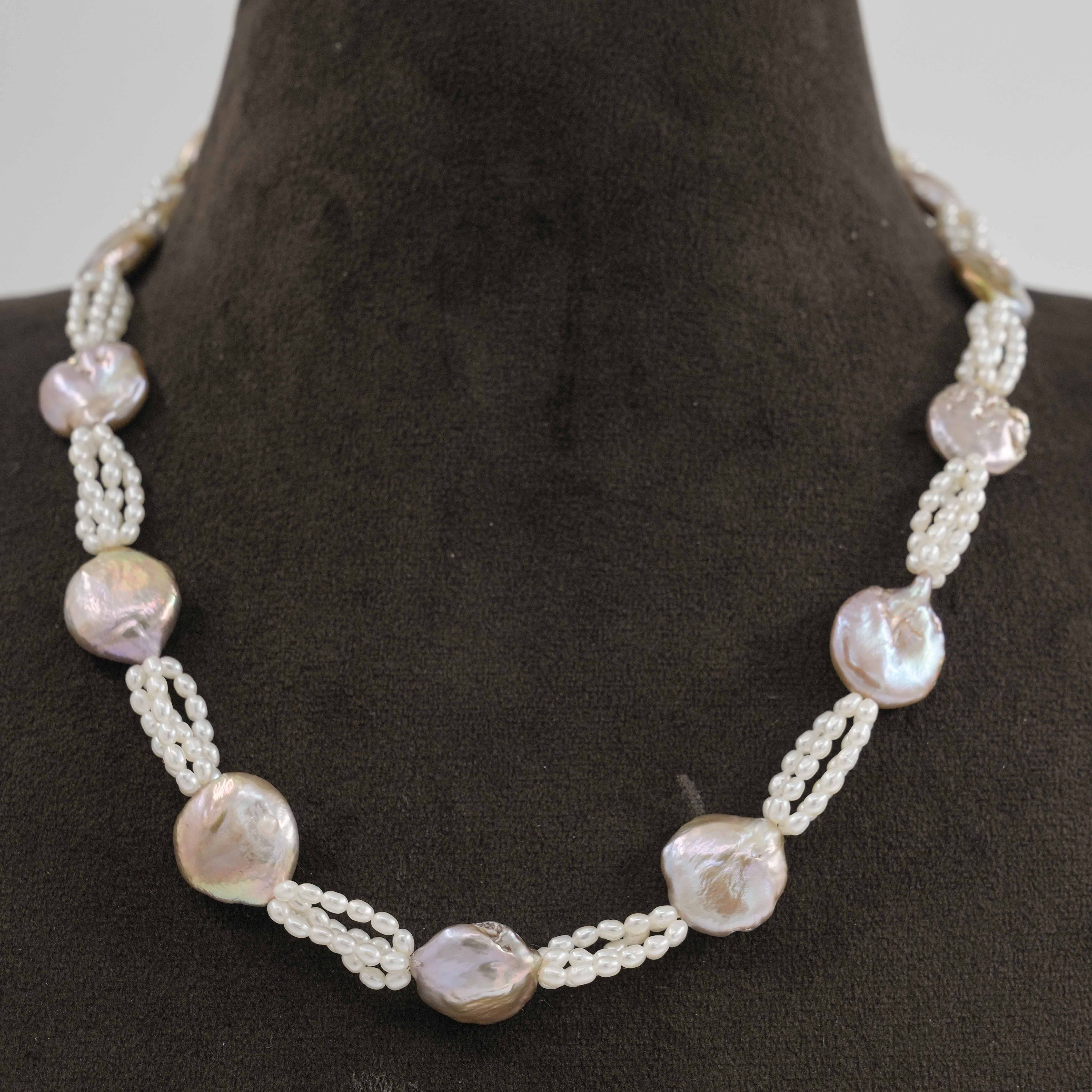 The Pearl Atelier by Kabra Pearls - Uneya Baroque Pearl Necklace